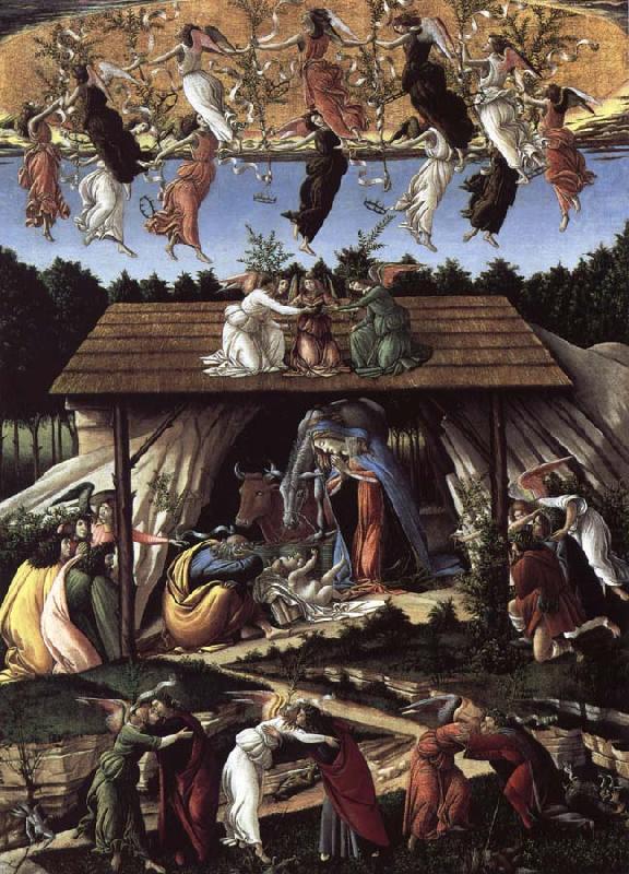 Sandro Botticelli Mystic Nativity china oil painting image